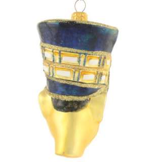 Kurt S. Adler Rare Nefertiti Egyptian Queen Polonaise Glass Egypt Xmas 