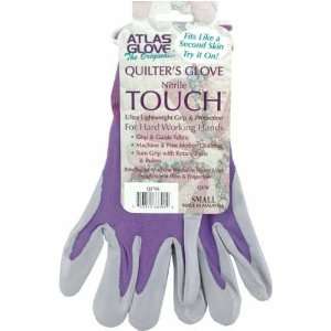  Nitrile Touch Quilters Glove   Small Arts, Crafts 