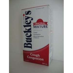  BUCKLEYS Original COUGH CONGESTION Syrup Large 200 ml 