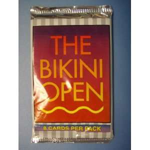  The Bikini Open Centerfold Trading Cards 8 Card Pack 1992 