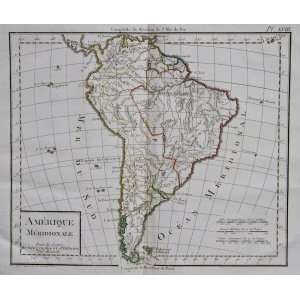 Mentelle Map of South America (1804)