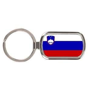  Slovenia Flag Keychain