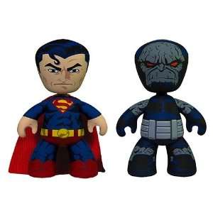 DC Universe Mez Itz Series 2 Superman and Darkseid Set