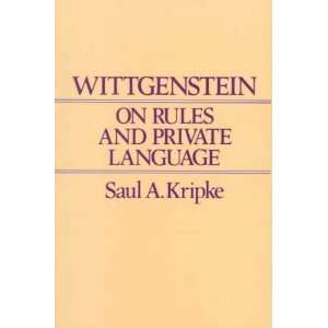 Wittgenstein on Rules and Private Language **ISBN 9780674954014**
