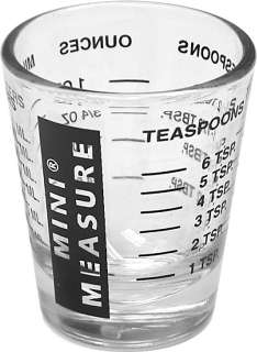 Mini Measuring Shot Glass cup tool hydrofarm ngw cap  