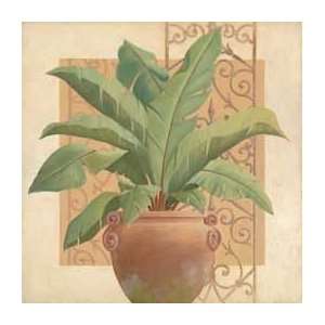   Palm II   Artist Gloria Eriksen  Poster Size 12 X 12