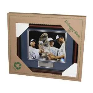  MLB Tree Hugger Unsigned Framed 2009 World Series Trophy 