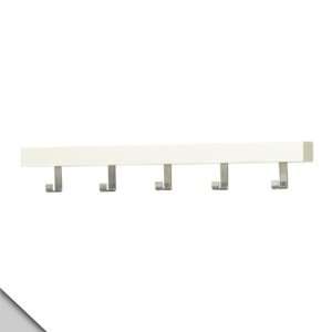  Småland Böna IKEA   TJUSIG Rack with 5 hooks, White 