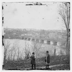  Washington,D.C. The Aqueduct bridge,Georgetown from the 