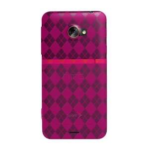 Amzer AMZ93703 Luxe Argyle High Gloss TPU Soft Gel Skin Fit Phone Case 