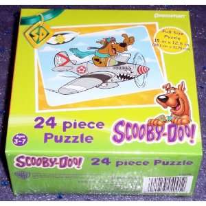  Scooby doo 24 Piece Puzzle   Flying an Airplane Theme   By 