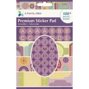  American Traditional A Family Affair Premium Sticker Pad 