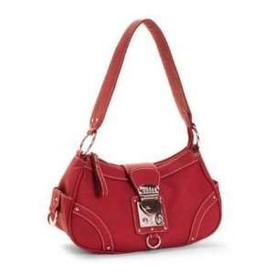  GUESS Portofino Top Zip Bag (Red) 
