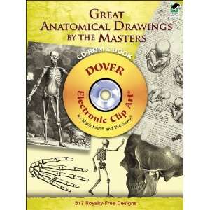  Cd Rom Books Great Anatomical Drawings 