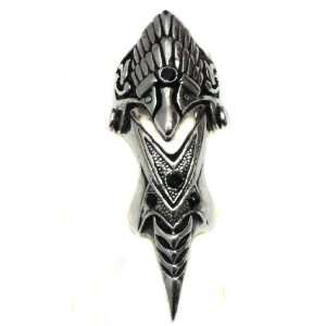  Claw Ancient Finger Ring Spike With Black Jewels 17 Toys 