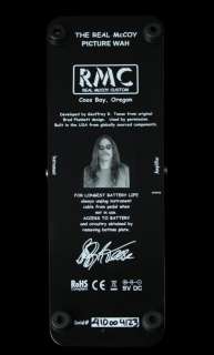 Real McCoy RMC4 Picture Wah Pedal RMC 4 Guitar Effects  