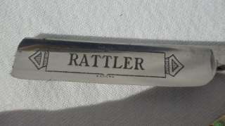 WADSWORTH RAZOR CO. XLNT PEACOCK RATTLER  