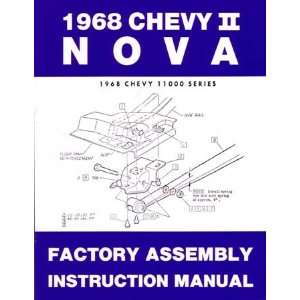    1968 CHEVROLET CHEVY II NOVA Assembly Manual Book Automotive