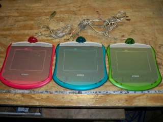 Lot of 3 Wacom Graphire USB ET 0405 U Graphics Tablets  