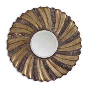   Keandre Mirrors in Heavily Antiqued Silver Champagne