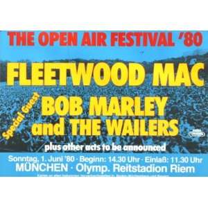 Fleetwood Mac   Open Air Festival 1980   CONCERT   POSTER 