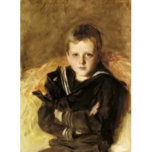  Portrait of Caspar Goodrich by John Singer Sargent. Size 7 