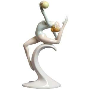Rhythmic Gymnast Gymnastics Porcelain Sculpture  Sports 