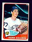 HANK AGUIRRE 1965 Topps #522 Excellent Condition DET