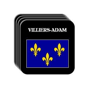  Ile de France   VILLIERS ADAM Set of 4 Mini Mousepad 