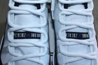 New Nike Air Jordan XI 11 Concord White Black Retro 2011 Size 10.5 DS 
