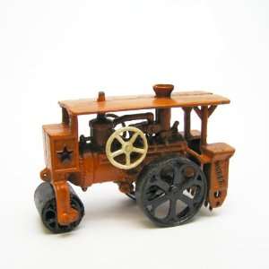  On Sale  Steam Roller Replica Cast Iron Farm Toy Tractor 