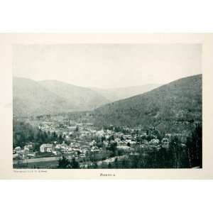 1921 Print Phoenicia New York Catskill Mountains Village United States 