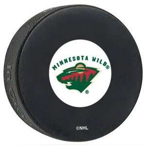 Minnesota Wild NHL Team Logo Autograph Hockey Puck  Sports 