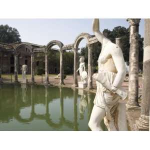  Pool, Canopo, Hadrians Villa, UNESCO World Heritage Site 