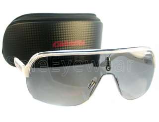 NEW Carrera TOPCAR 1 KC0/VK White/Black Sunglasses  