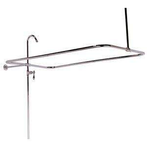  World Imports 792597 End Mount Shower Riser with Enclosure 