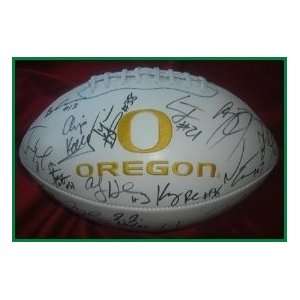  Oregon State Ducks Team Autographed/Hand Signed Logo 