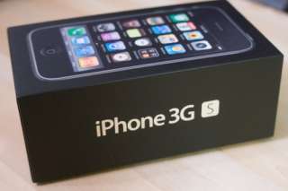 New ATT Apple iPhone Black 3GS 3G S 8GB w/ OS 5.01 GPS WIFI GSM 
