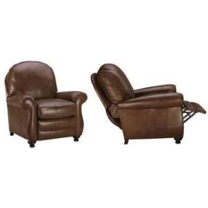   Lounge Chair Blake Designer Style Rounded Back Leather Lounge Chair