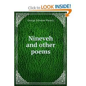  Nineveh and other poems George Sylvester Viereck Books