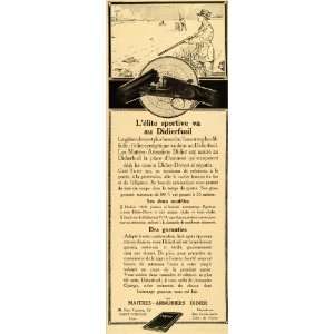  1920 Ad French Gun Didierfusil Duck Hunting Rifle Shoot 