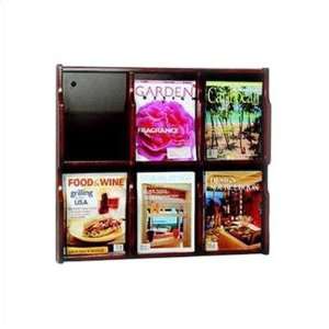  Products   Safco   Expose Six Pocket Magazine Display, 29 1/4w x 2 1 