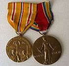 Original Vintage WW II Campaign Medals & Ribbons