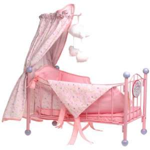  Baby Annabell Bed with Musical Mobile Toys & Games