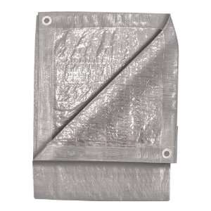    TEKTON 6335 12 Foot by 20 Foot Silver Tarp