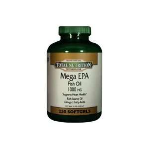  Omega 3 Fish Oil Softgels 1000 Mg  Mega EPA   250 Softgels 
