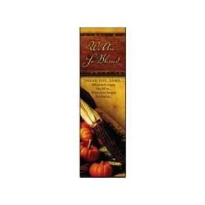 Bookmark   Thanksgiving   We Are So Blessed (Gaither) (Package of 25)