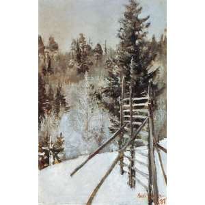   Akseli Gallen Kallela   24 x 38 inches   A Winter L