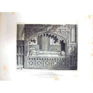    1825 EXETER CATHEDRAL BISHOP BRONSCOMBE KEUX GANDY