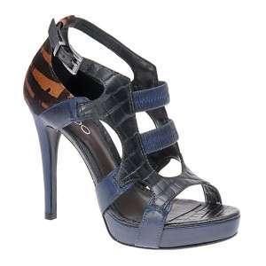 Aldo shoes animal print leather platform pumps heels 39  
